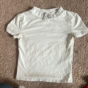 H&M basic white tee